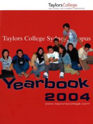cover image of Taylors College Sydney Campus Yearbook 2004